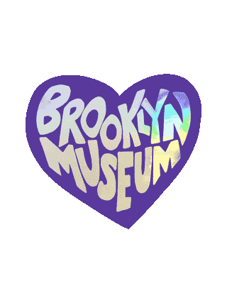 Brooklyn Museum Holo Heart Sticker