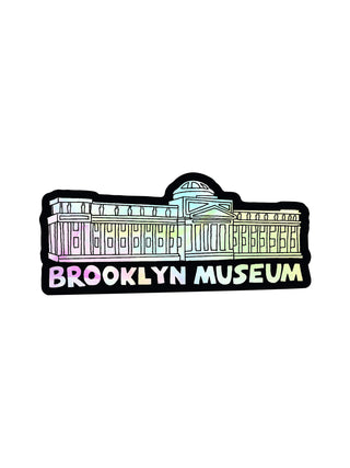 Brooklyn Museum Holo Facade Sticker