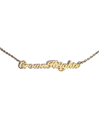 Crown Heights Necklace, 18K Gold