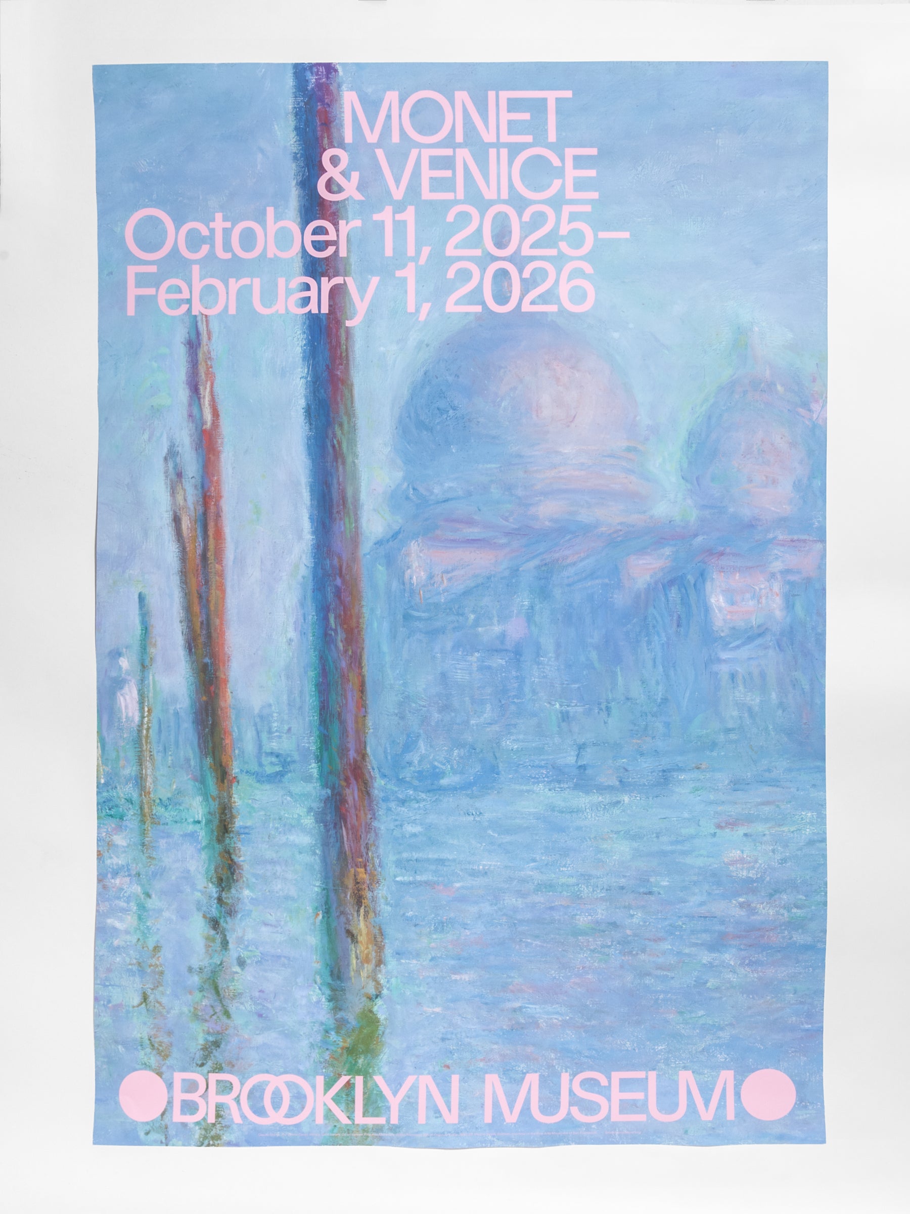 Monet Exhibition Poster: The Grand Canal, 24x36