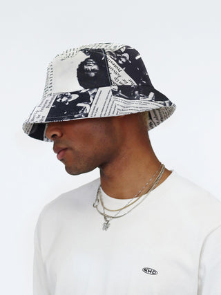 Nappy Head Club x The Lay Out: The History In The Making Bucket Hat