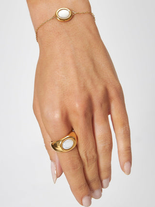 Celeste Opal Ring