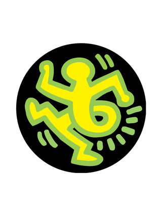 Rhythm Sticker by Keith Haring