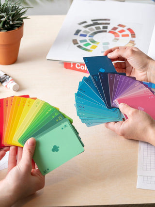 Gradient Playing Cards