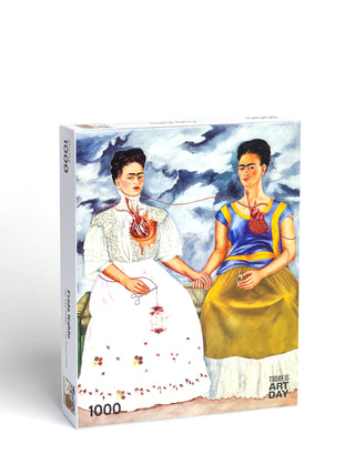 Two Fridas Puzzle by Frida Kahlo