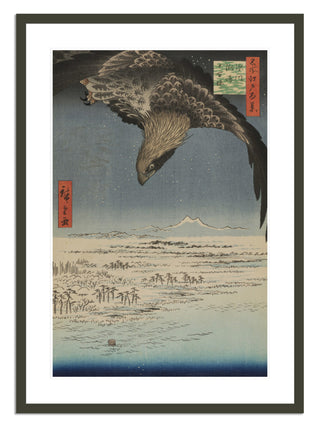 Fukagawa Susaki and Jumantsubo, No. 107 Print by Utagawa Hiroshige