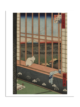 Asakusa Ricefields and Torinomachi Festival, No. 101 Print by Utagawa Hiroshige