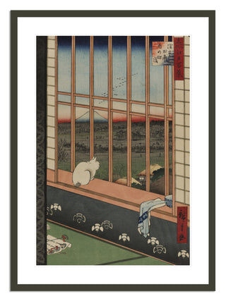 Asakusa Ricefields and Torinomachi Festival, No. 101 Print by Utagawa Hiroshige