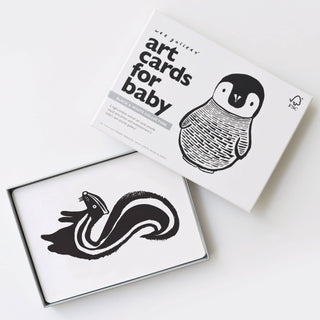 Art Cards for Baby - Black and White Animals