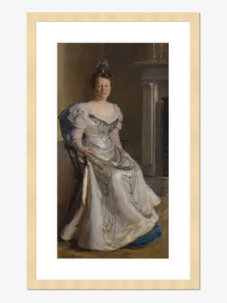 Mrs. Robert Abbe (Catherine Amory Bennett) Print by Cecilia Beaux