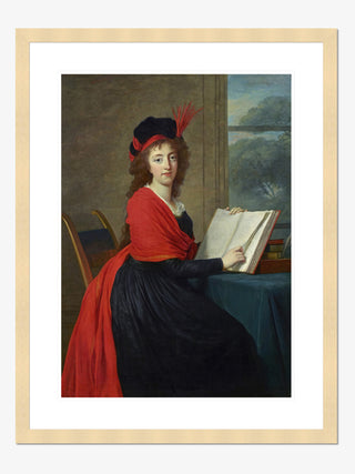 Portrait of Countess Maria Theresia Czernin Print by Elisabeth Louise Vigée Le Brun