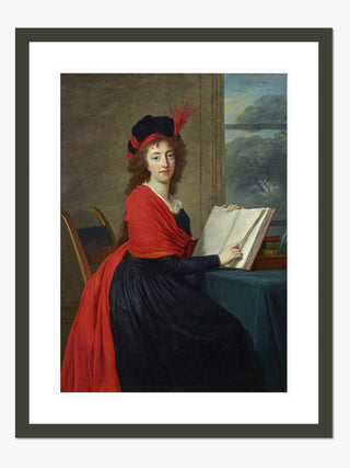 Portrait of Countess Maria Theresia Czernin Print by Elisabeth Louise Vigée Le Brun