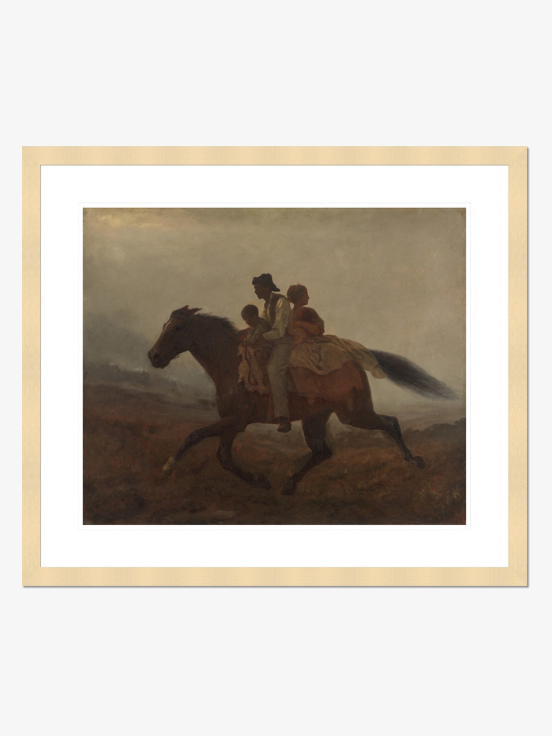 A Ride for Liberty Print by Eastman Johnson – Brooklyn Museum