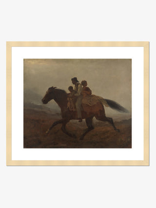 A Ride for Liberty Print by Eastman Johnson