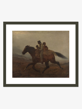 A Ride for Liberty Print by Eastman Johnson