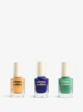 Ancient Embellishment Trio of Nail Polishes