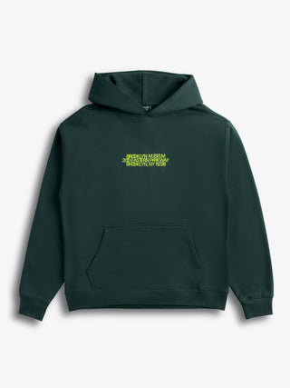 Classic Embroidered Hoodie, Pine