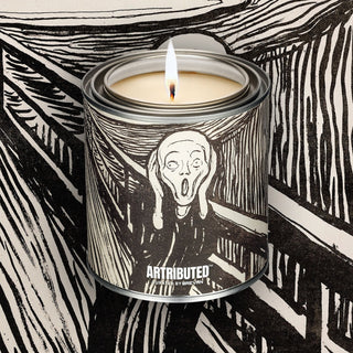 Munch The Scream Candle