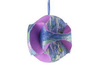 DIY Paper Christmas Ball, Monet, Waterlilies