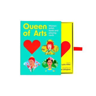 Queen of Arts: Artists book and playing cards