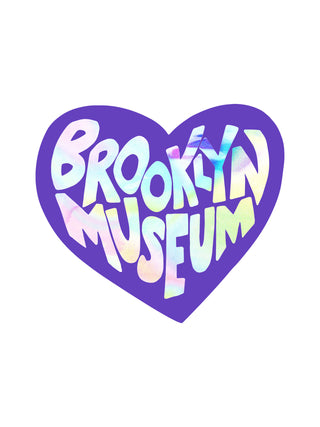 Brooklyn Museum Holo Heart Sticker