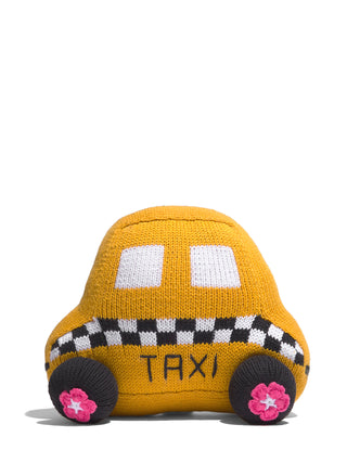 Cherry Blossom Taxi Rattle Toy