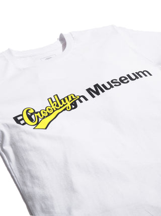 Crooklyn Museum Eyes T-Shirt, White
