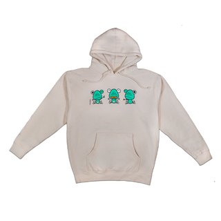 Beshi Trio Beige Hoodie, Unisex