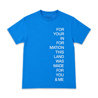 For Your Information Tee, Maynard Monrow