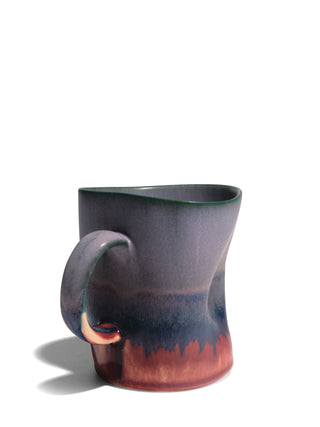 Distorted Mug, Purple Pink