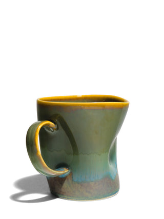 Distorted Mug, Green
