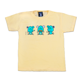 Beshi Trio Youth Tee, Butter Yellow