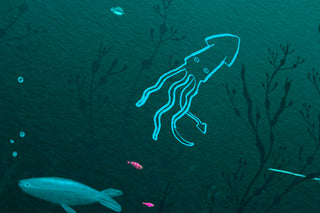 Oliver Jeffers 'Life at Sea' Giclée Print with screen print finish, Limited to an Edition of 75