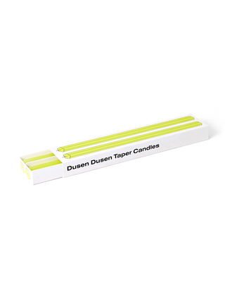 Taper Candles, Yellow by Dusen Dusen