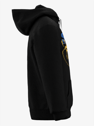 Solid Gold Grillz Hoodie, Black