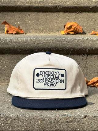 Brooklyn Museum 5 Panel Cap, Navy