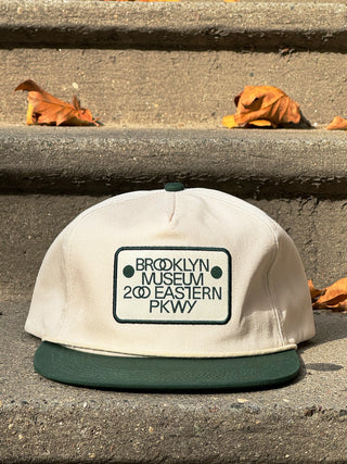 Brooklyn Museum 5 Panel Cap, Green