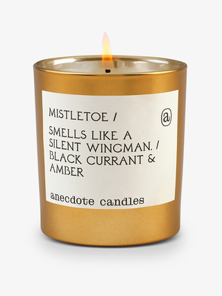 Mistletoe (Black Currant & Amber) Gold Tumbler Candle