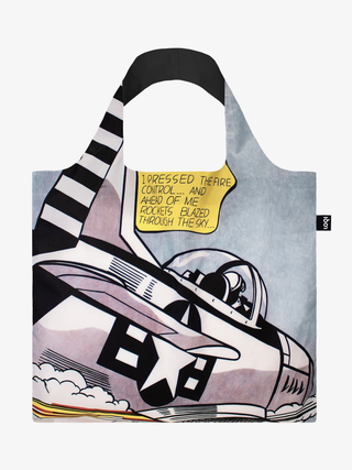 Whaam! Recycled Bag by Roy Lichtenstein