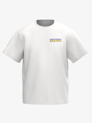 Solid Gold Taxonomy Tee, White