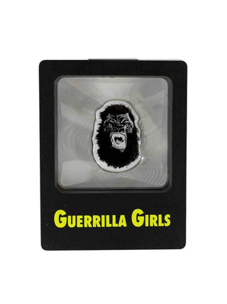 Gorilla Pin by Guerrilla Girls
