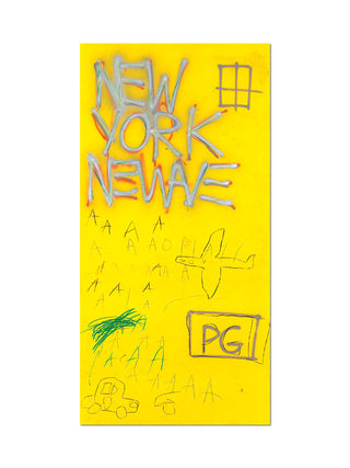 New York New Wave Sticker Jean-Michel Basquiat
