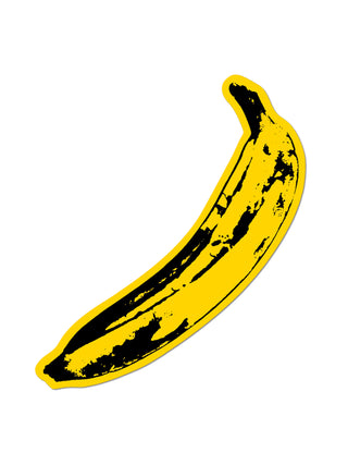 Banana Sticker by Andy Warhol