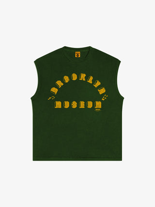 Brooklyn Riddim Muscle Tee - Army Green
