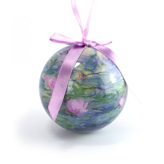 Monet Waterlilies Ornament