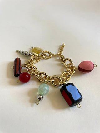 Adjoining Charm Bracelet