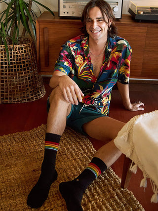 Socks that Save LGBTQ Lives, Classic Rainbow Stripe
