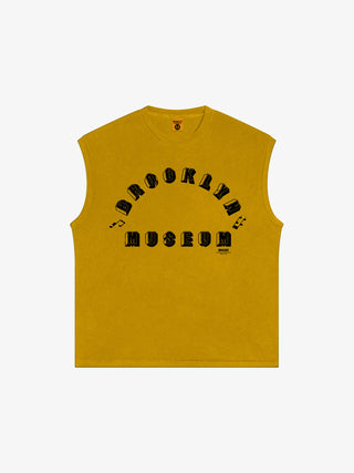 Brooklyn Riddim Muscle Tee- Gold