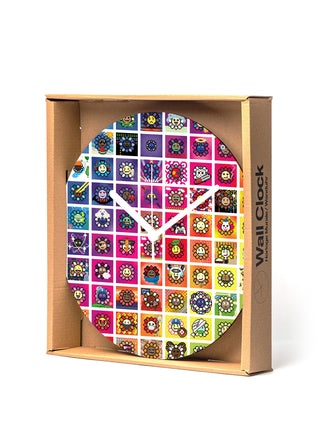 108 Bonnō Murakami.Flowers Wall Clock