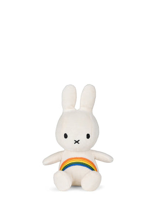 Plush MIFFY Rainbow Off-White 7"